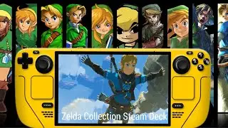 The Legend of Zelda Collection Steam Deck | 18 Different Games |  SteamOS | EmuDeck