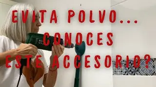 EVITA EL POLVO CUANDO HAGAS AGUJEROS CON TALADRO, CON ESTE PEQUEÑO ACCESORIO DE KOBOLD.💫