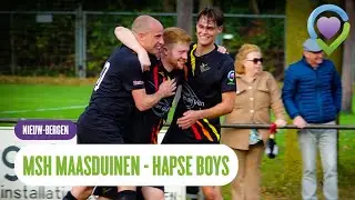 MSH Maasduinen herpakt zich tegen Hapse Boys