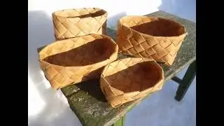 Поделки из бересты и ложки.