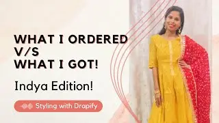 INDYA Kurta Styling! What I Oredered v/s What I Got Edition!