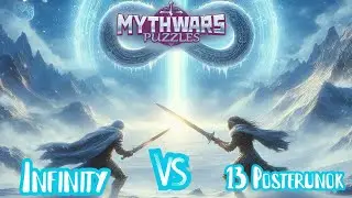 MythWars puzzles ▶ война ⚔ Infinity ♾️ 🆚 13 Posterunok⚪🔴