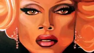 RuPaul Painting by Nick San Pedro for 'RuPaul's Drag Race Art Show'