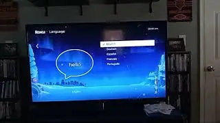 how to change the language on your roku TV