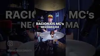 EU SEI QUE VOCÊ OUVIA ESCONDIDO #drumcover #drumperformance #baterista #drumvideo #racionaismc