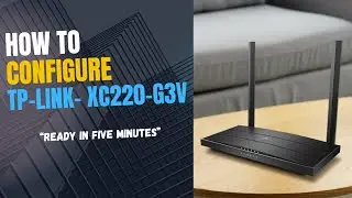 TP-LINK - XC220-G3v  AC1200 Wireless VoIP XPON Router