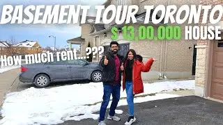 Basement Tour in Toronto Canada! Rent?