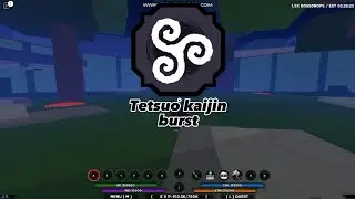 Tetsuo kaijin burst combo | Shinobi life 2