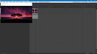 Converting an audio to a video using reaper with a photo.