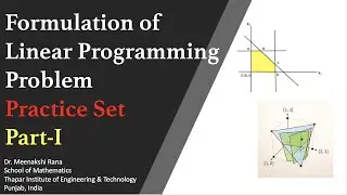 LPP Formulations | Practice Set | Part 1