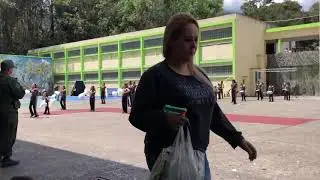 70 años LICEO MILITAR JÁUREGUI banda bolivar y ponte