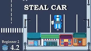 How to enter and control a Car - Learn Godot 4 - no talking