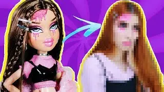 FIZ UMA MAKE DIFERENTONA INSPIRADA NA BRATZ
