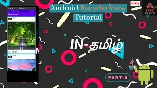 How to create recyclerView in Android|Android Advanced RecyclerView|Android Development|IN-TAMIL