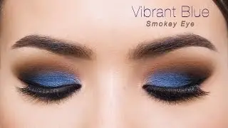 Pop of Color: Blue Smokey Eye