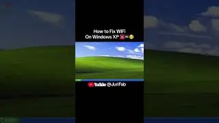 How to fix WiFi on Windows XP 
