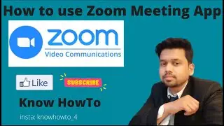 How to use Zoom Meeting App on Laptop explain in 7min |Schedule Meetings| Join Meeting| Share Screen