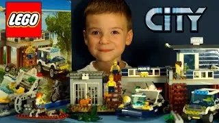 Lego City Police + Cartoon Animation from Kids Game. Kids Friendly Videos by KokaTube