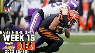Minnesota Vikings vs. Cincinnati Bengals Game Highlights | NFL 2023 Week 15