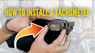 How to install a TACHOMETER / HOUR METER on your outboard boat motor.
