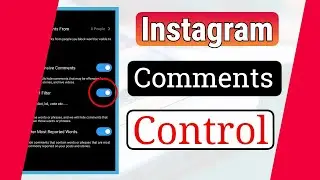 How To Filter & Block Comments In Instagram।। Instagram Hidden settings ।।