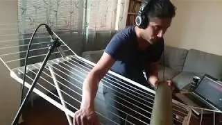 Recording Session with my new AKG contact mic