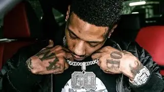Ant Glizzy Rocking His New $85,000 Custom GQ Chain In NYC