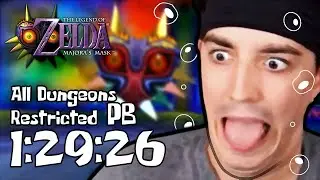 Majora's Mask All Dungeons Restricted Speedrun in 