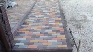 как правильно класть брусчатка