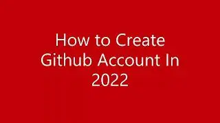 How to create github account in 2022