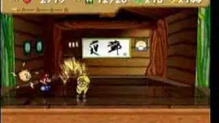 Paper Mario fight: Master #3