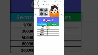 Excel Formula to Convert Seconds to Hours – Fast & Simple! 