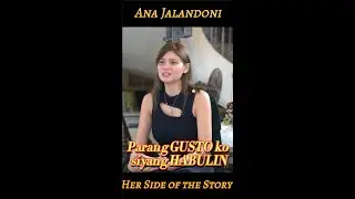 PARANG GUSTO KO SIYANG HABULIN KASI...- ANA JALANDONI #shorts #anajalandoni #kitthompson #boyabunda