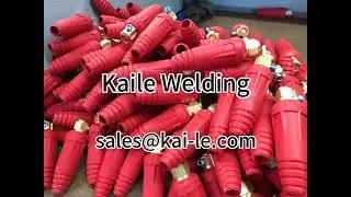 Kaile Welding Brass Welding Cable Connector Welding Machine Cable Male Plug Female Socket Copper