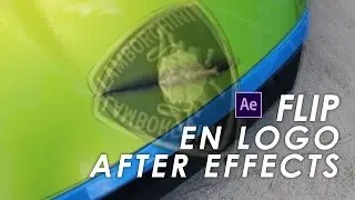 FLIP con el logo de un auto en After Effects