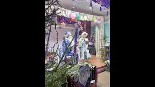 Новогоднее оформление  сельскогоклуба.