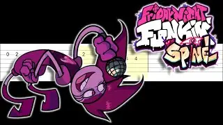 Unchangeable - Friday Night Funkin- VS Spinel (Easy Guitar Tabs Tutorial)