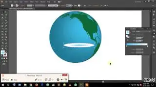 3D Object - How to create globe in Adobe Illustrator
