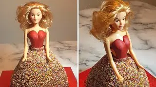 Barbie Chocolate Cake Recipe | MmmYummy