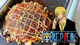 ONE PIECE: Sanji’s Hiroshima style Okonomiyaki