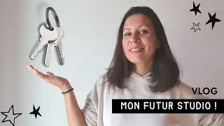 VLOG #3 La persévérance paie : j'ai trouvé mon futur atelier/studio !
