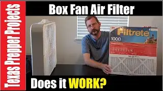 Home Made Air Filter and testing