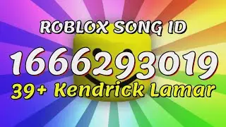 39+ Kendrick Lamar Roblox Song IDs/Codes