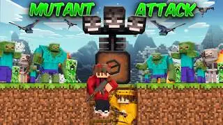 We Created Bunker to Survive MUTANT ATTACK in Minecraft!