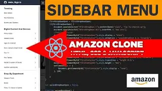 Build the Amazon Sidebar in React