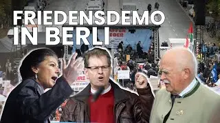 Peace demonstration in Berlin: 10,000 voices against the war | Republic News German | AC1E