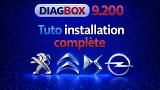 DIAGBOX 9.200 Installation complète |  Peugeot Citroën DS