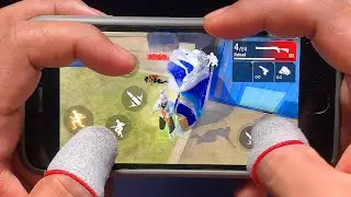 4 Finger Fast Gloowall Hud🔴4 Finger Custom Hud Free Fire🔥Handcam Tutorial😱iPhone Se 2020 Gaming Test