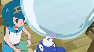 Pokemon - Popplio Couldn't Hold Her Pose Any Longer