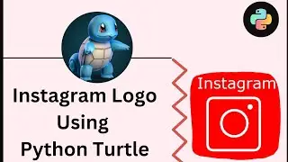Create Instagram Logo Using Python 😃 | #shorts #programming #python